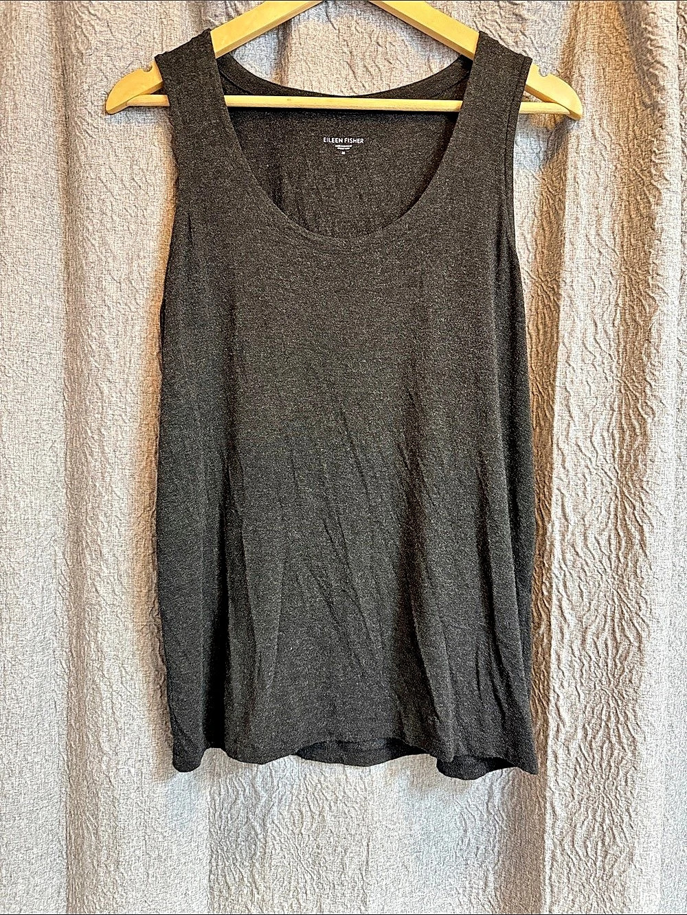Eileen Fisher Sleeveless Tank in Gray Size Medium